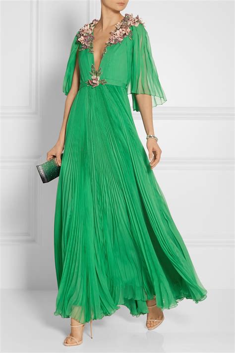 gucci carousel silk tunic dress|Gucci long dresses.